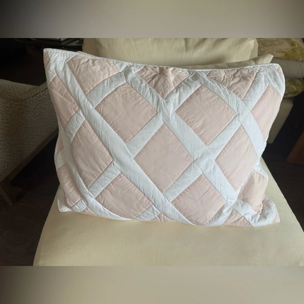 SERENA & LILY 2 Quilted Standard Bedding Pillow Shams